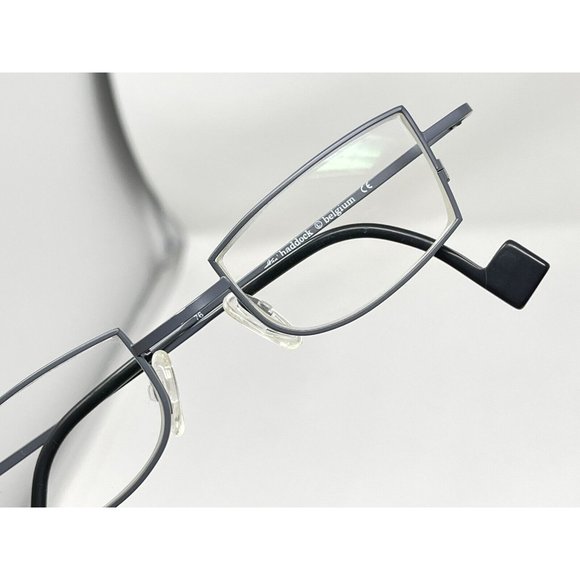 THEO Belgium Replacement Eyeglasses Frame  Model Haddock 76  Gray